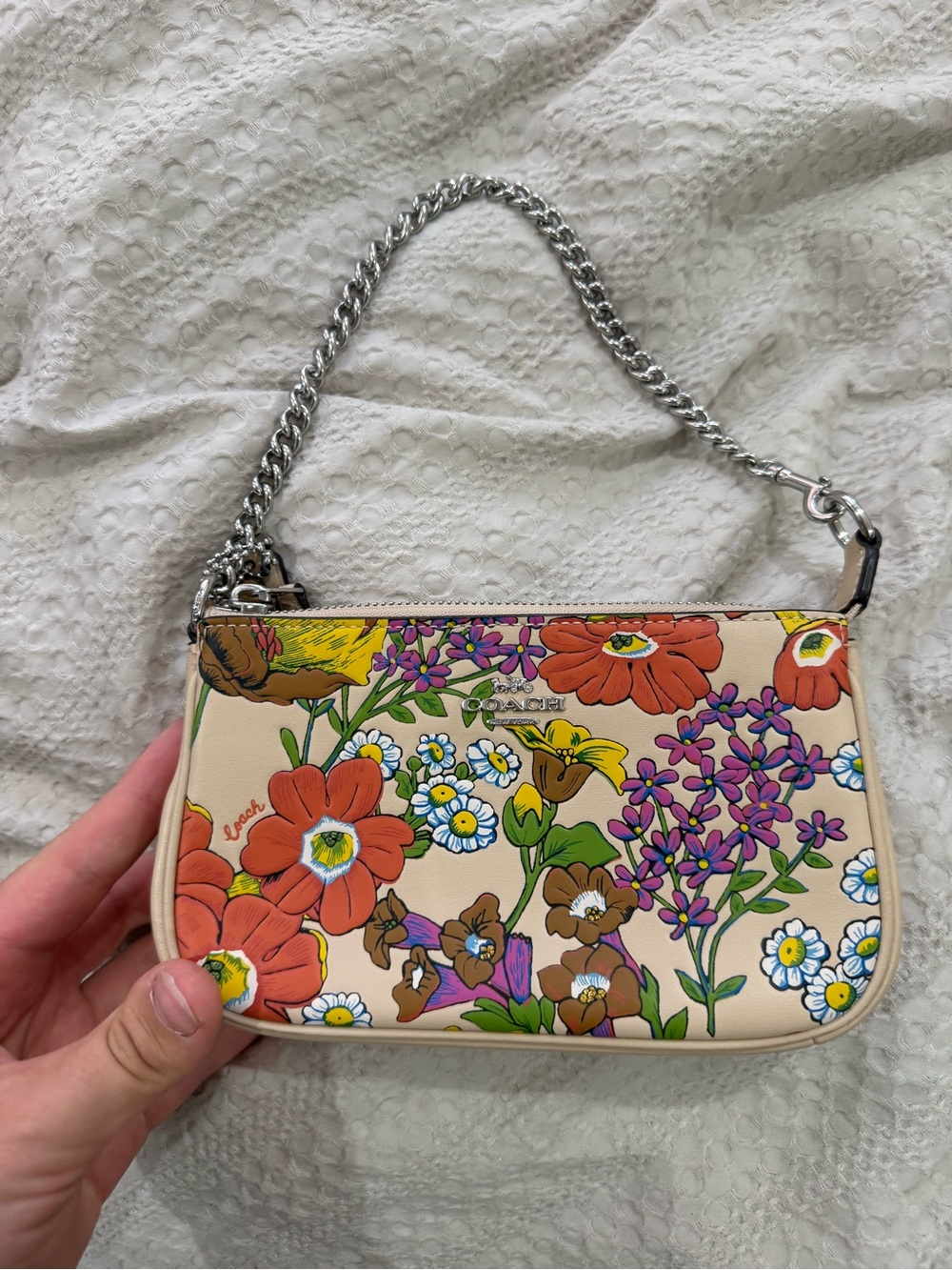 Coach Floral Nolita Shoulder Bag Used
